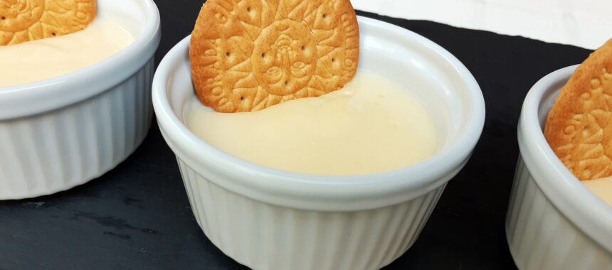 Natillas Caseras en Microondas
